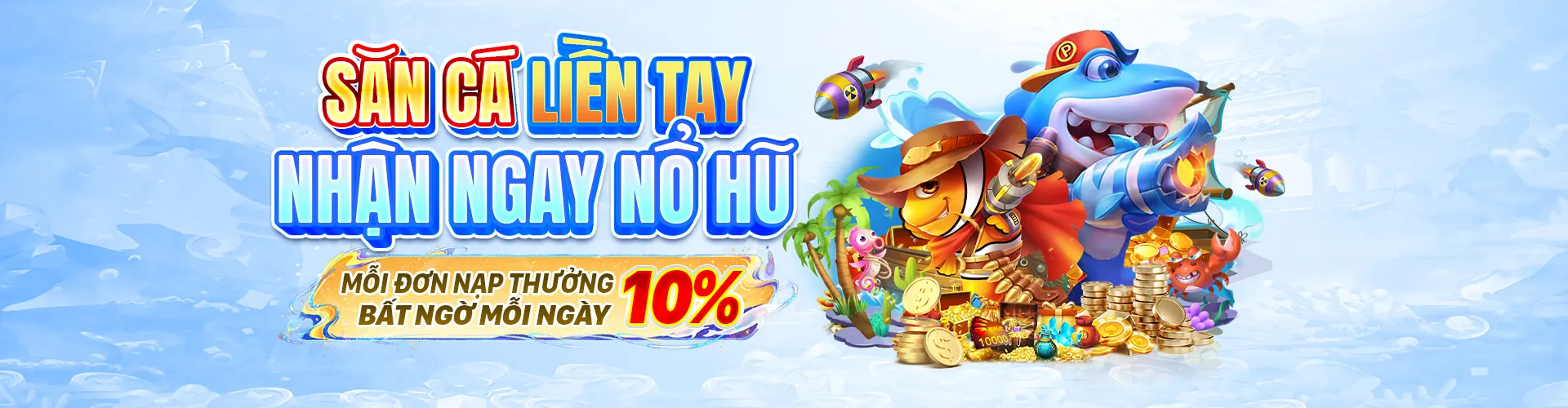 Hình ảnh đại diện game bắn cá đổi thưởng sôi động tại gamebaidoithuong